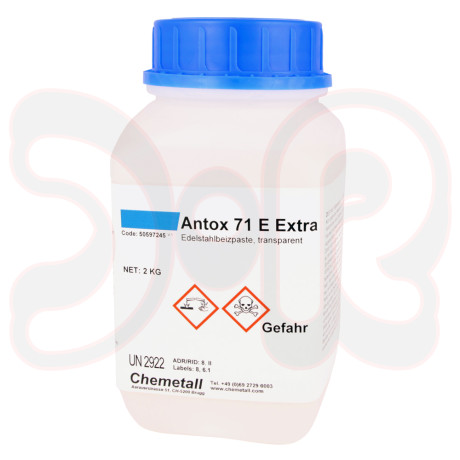 ANTOX Edelstahl-Beizpaste 71E Extra, in 2 kg Dose
