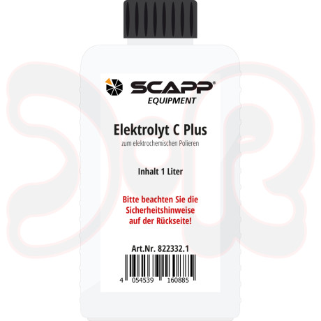 SCAPP Elektrolyt C Plus extra stark zum elektrochemischen Polieren, für BYMAT-Geräte, Inhalt 1 Liter