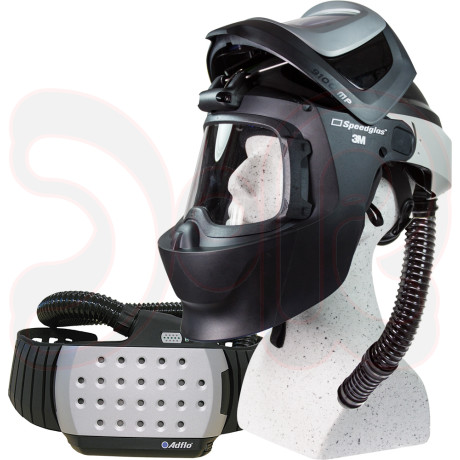SPEEDGLAS 9100 MP Schweißmaske mit Adflo Gebläseatemschutz mit 9100V Automatikschweißfilter