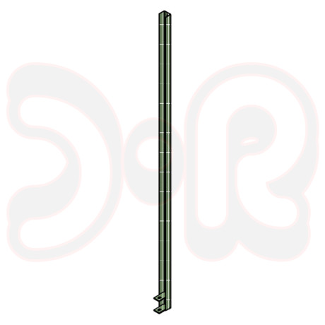 KEMPER Stützen mit Bodenfreiheit 100 mm, Höhe 3130 mm