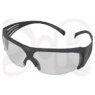 3M Schutzbrille SecureFit 600 SF601SGAF inkl. Schaumrahmen, Polycarbonat, grauer Rahmen, klar