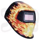 SPEEDGLAS 100 Graphic Schweißmaske "Blaze" mit Schweißfilter 100V, DIN 8-12