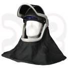 SPEEDGLAS Schutzhelm Versaflo M-407 mit Atemschutz, Kopf- und Halsschutz und Gesichtsabdichtung
