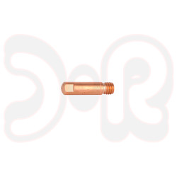 1x Stromdüse aus E-Kupfer Bohrung 0,6 mm M5x18 mm Brenner Typ 10 MIG/MAG # 